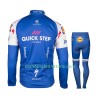 Combinaison Cycliste M/L + Collant sans Bretelles 2017 Quick-Step Floors Enfant N001